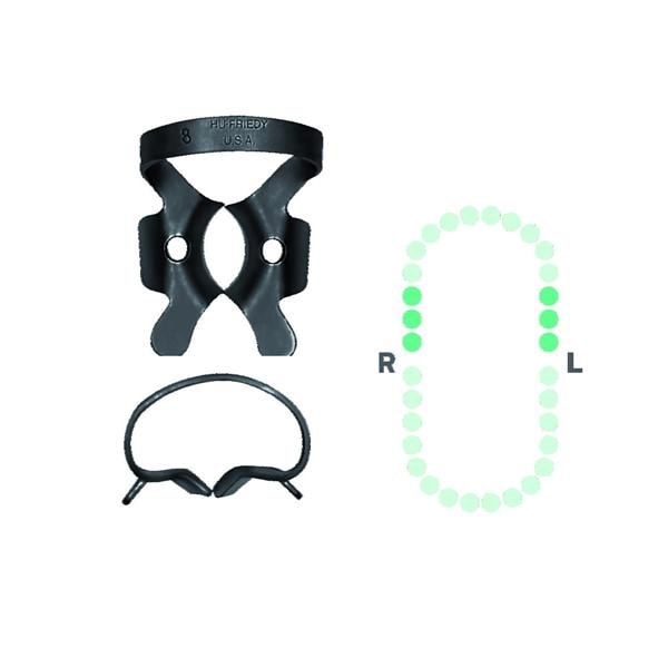 CRAMPON A DIGUE NO8 S. BLACK RDCM8X HU-FRIEDY