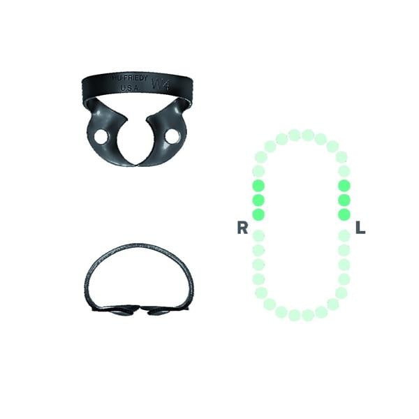 CRAMPON A DIGUE NOW4 S. BLACK RDCMW4X HU-FRIEDY