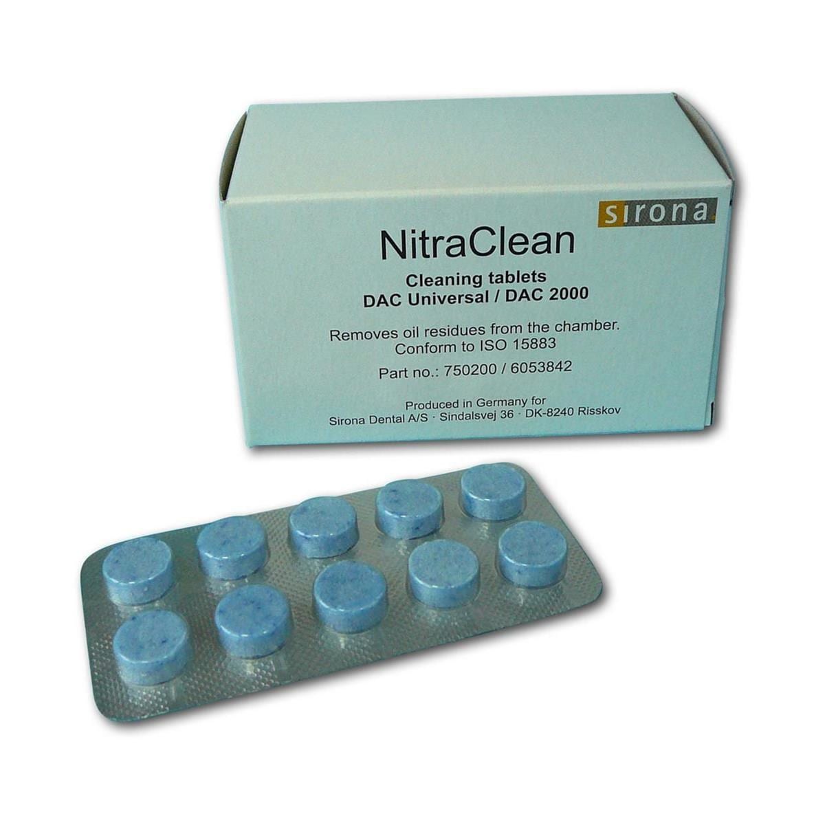 Pastilles NITRAclean pour Dac Universal x50 DENTSPLY SIRONA