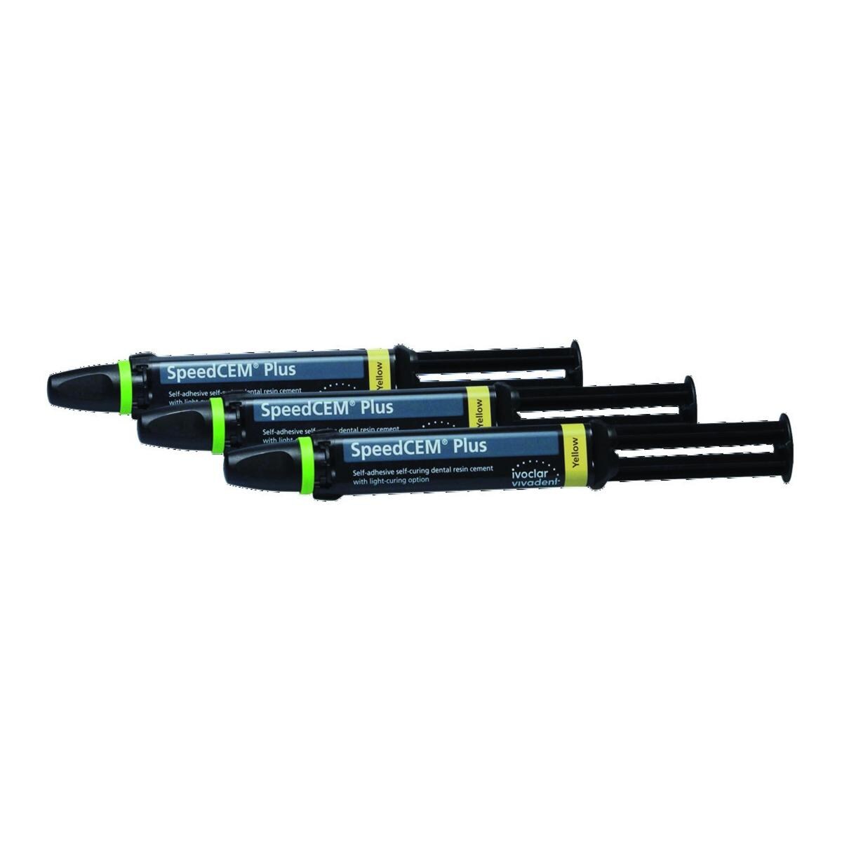 SpeedCem Plus IVOCLAR VIVADENT - Jaune - Seringue de 9g - Bote de 3