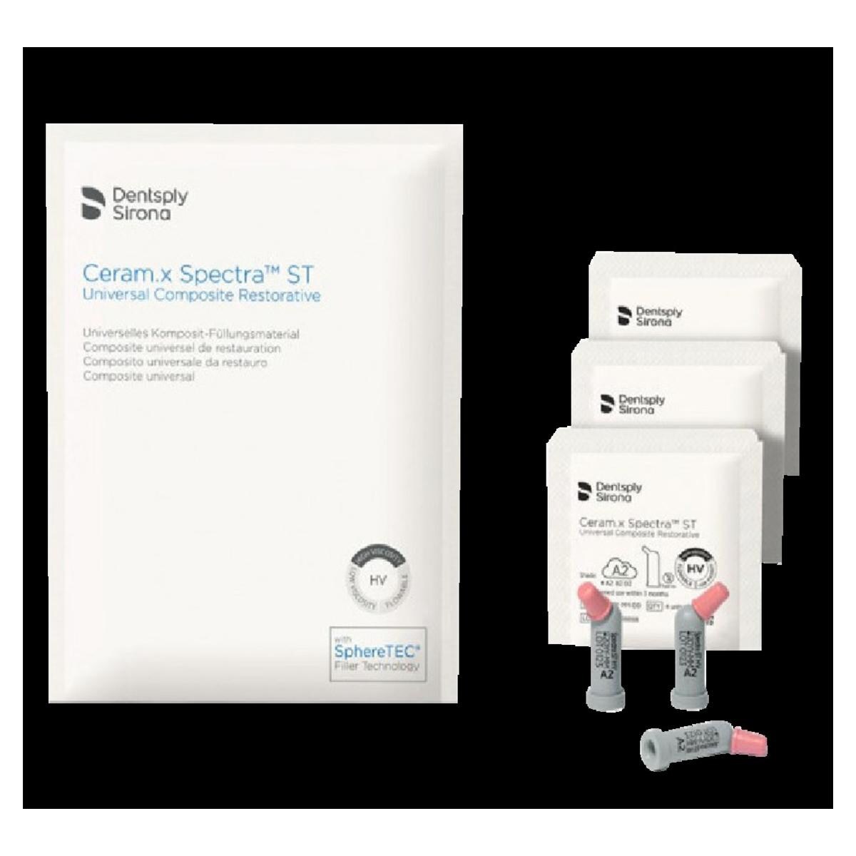 CeramX Spectra ST-HV DENTSPLY SIRONA - A2 - Unidoses de 0,25g - Bote de 16