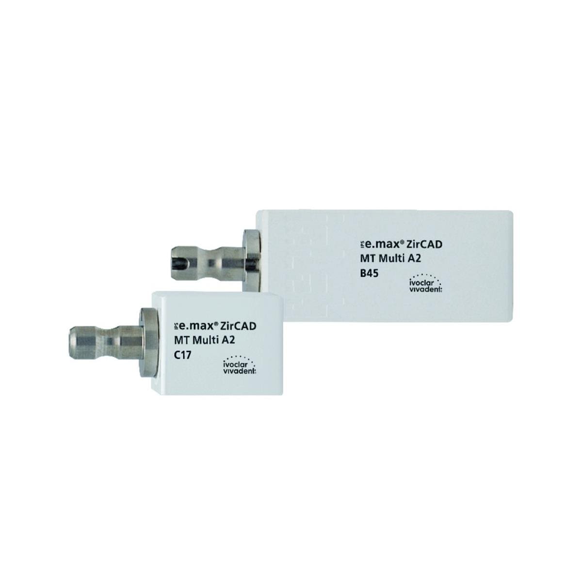 IPS e.max ZirCAD MT Multi IVOCLAR VIVADENT - Teinte D2 - Taille C17 - Bote de 5