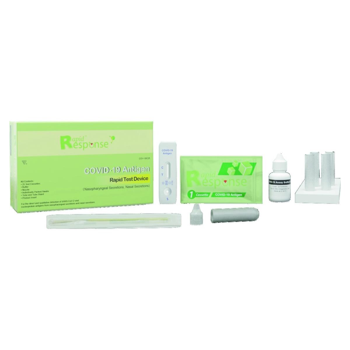 Rapid Response Covid-19 Antigen Rapid Test Device