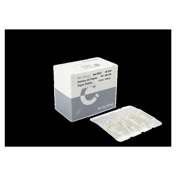 MicroMega One RECI Pointes de papier 20/.04 CP 144 pices