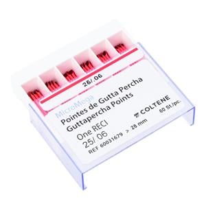 MicroMega One RECI Guttapercha 25/.0~ DB 60 pices