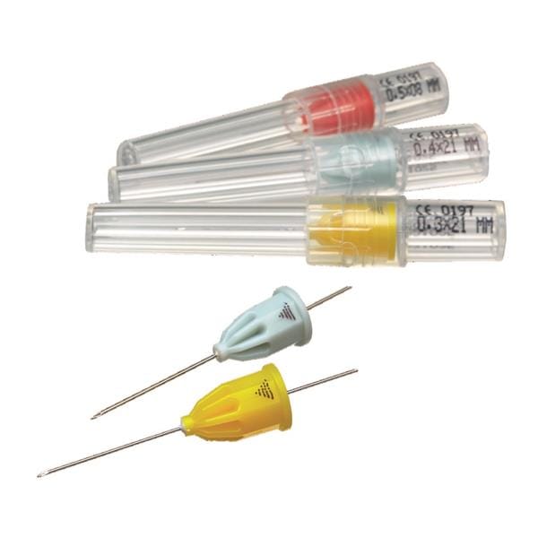 Aiguilles - 0.3x21mm - Jaune - TERUMO