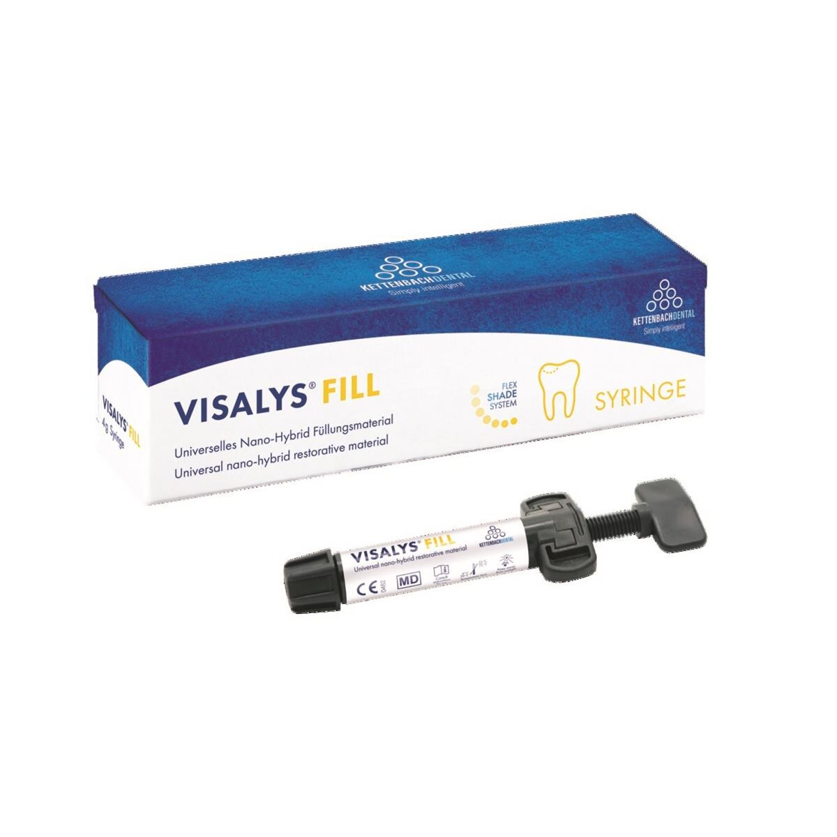 Visalys fill - 1 seringue de 4G - Teinte A1 - Kettenbach