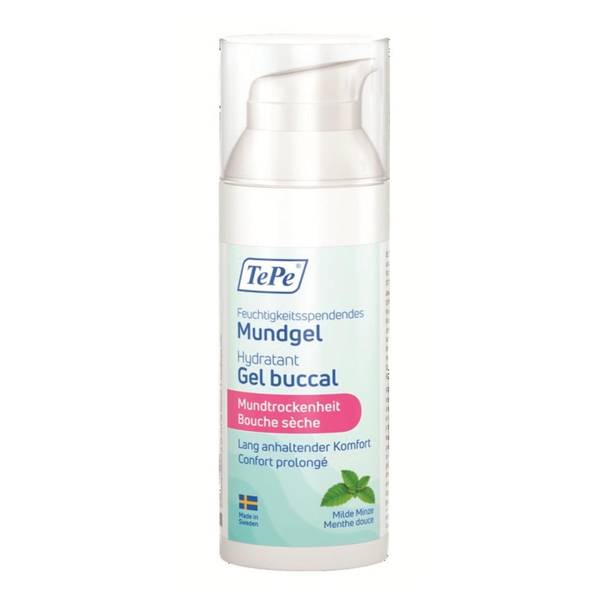 Gel buccal hydratant - Pour bouche sche - Menthe douce - TEPE Pure