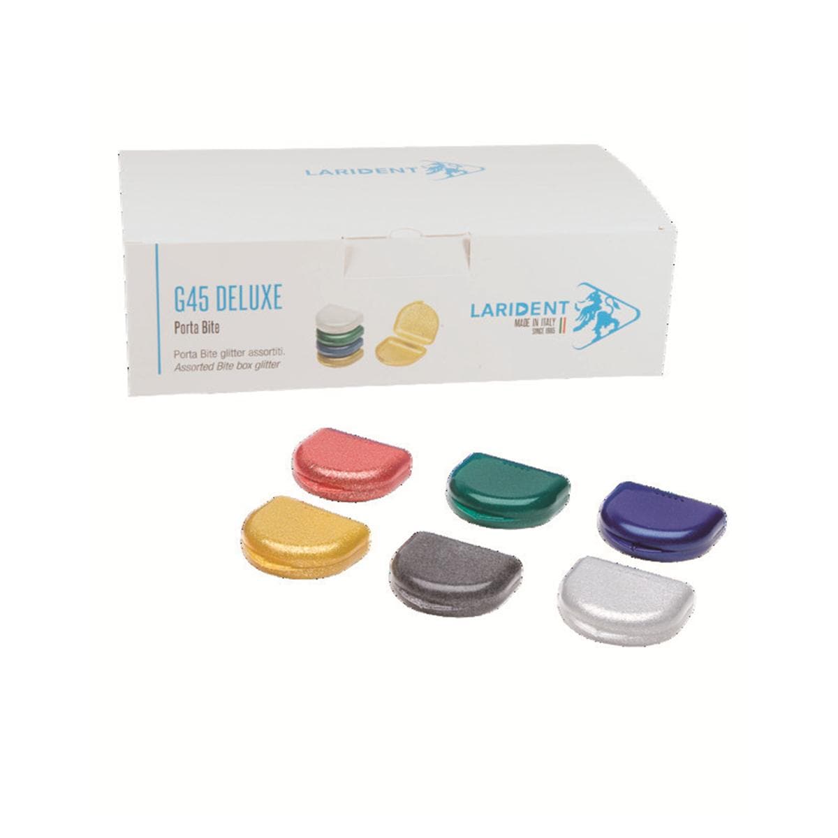 Boite ortho bite paillet 8 x 7 G45 Deluxe - assortiments - lot de 20- Larident