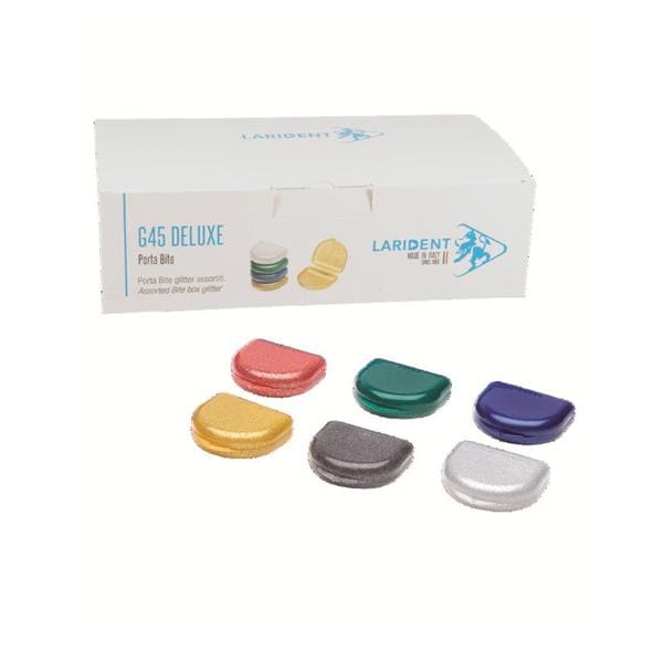 Boite ortho bite paillet 8 x 7 G45 Deluxe - assortiments - lot de 20- Larident