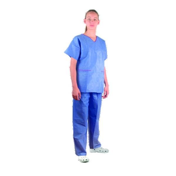 Pyjamas bleus non striles taille M (30 pices) Cardiva