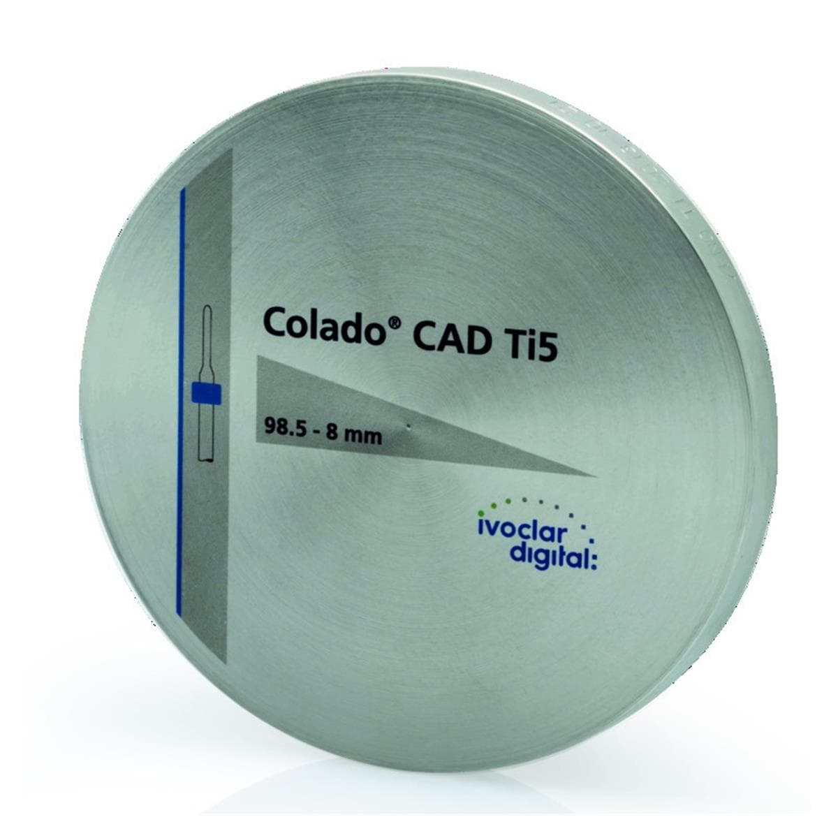 Disque Colado CAD Ti5 98.5-12mm/1