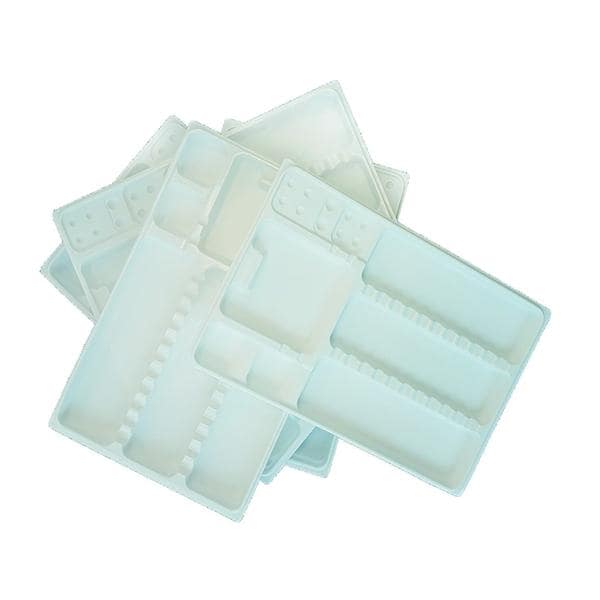 Plateaux jetables biodgradables MEDISTOCK - lot de 200