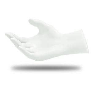 Gants Nitrile Micro-thin blanc ANSELL - Taille S - Boite de 200