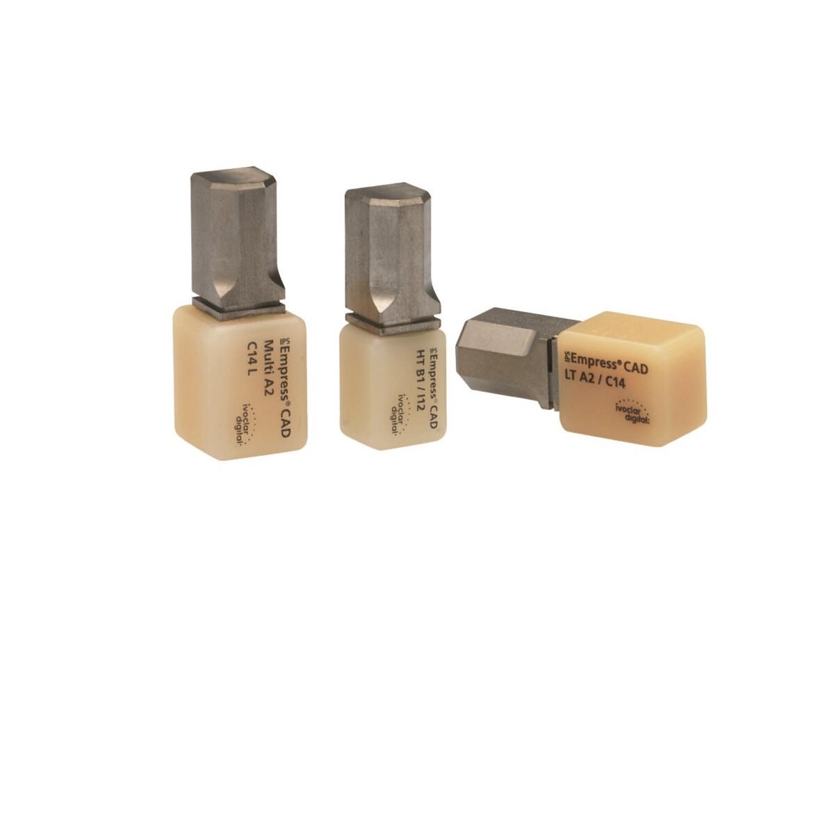 IPS Empress CAD LT avec attache PrograMill B1 C14/5 IVOCLAR