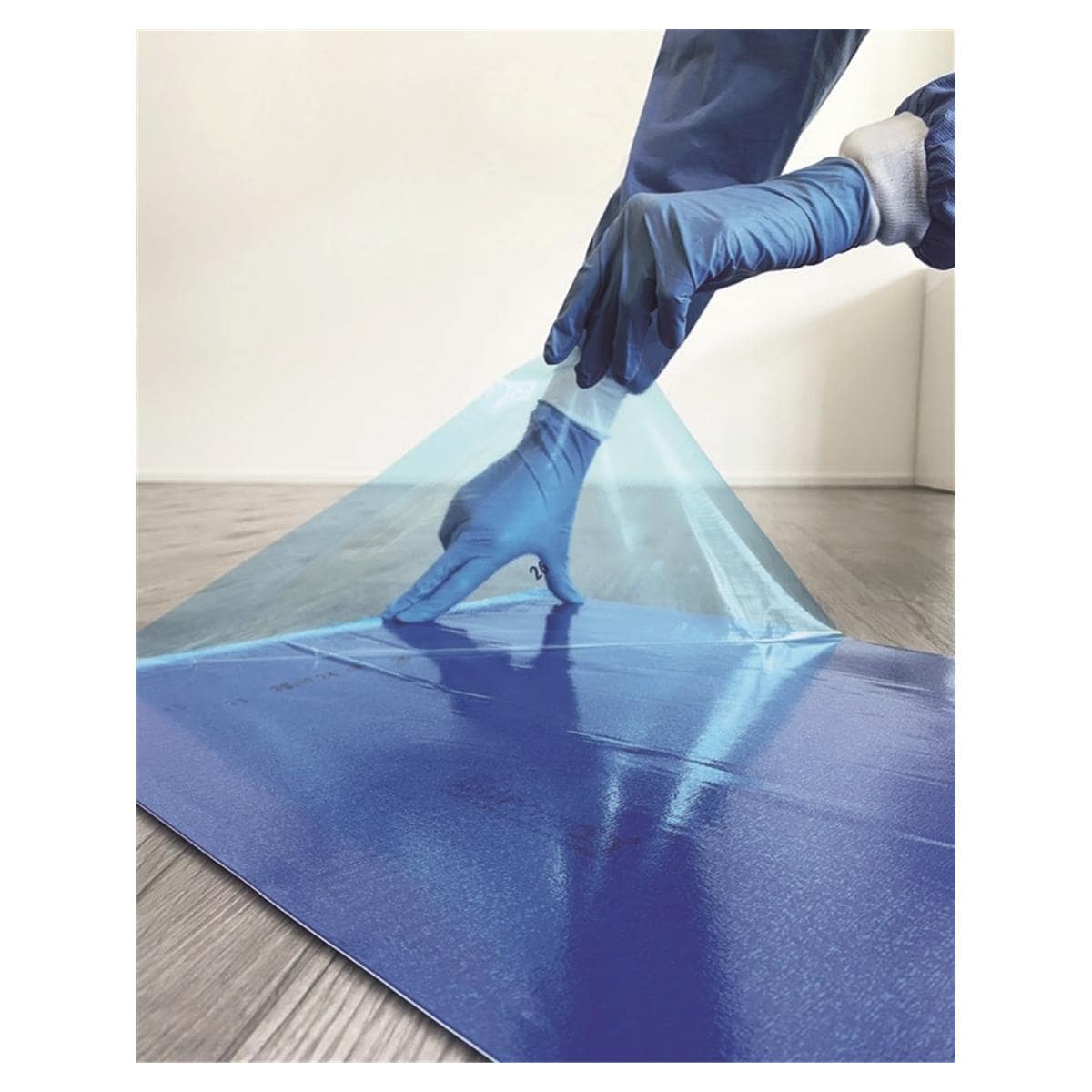 TAPIS DECONTAMINATION MAT BLEU 45X115 (30)EURONDA