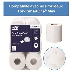 Distributeur Papier Toilette Smartone Blanc - Tork
