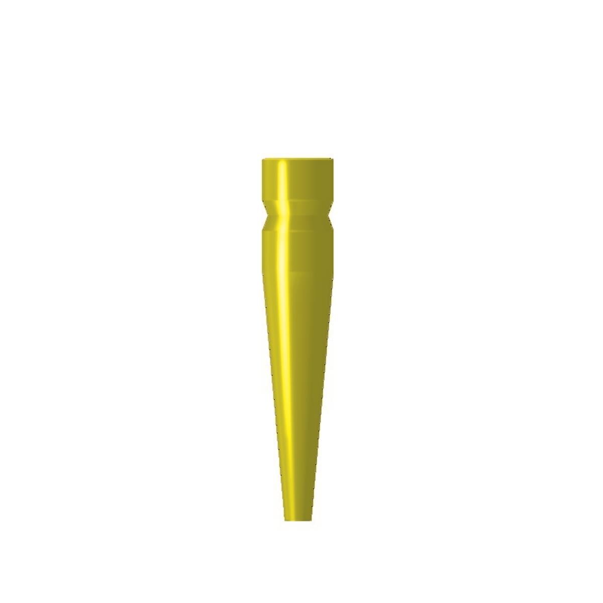 Tenons Coniques Calcinable L 9mm Jaune - Bote de 40 - CONNECT'IC