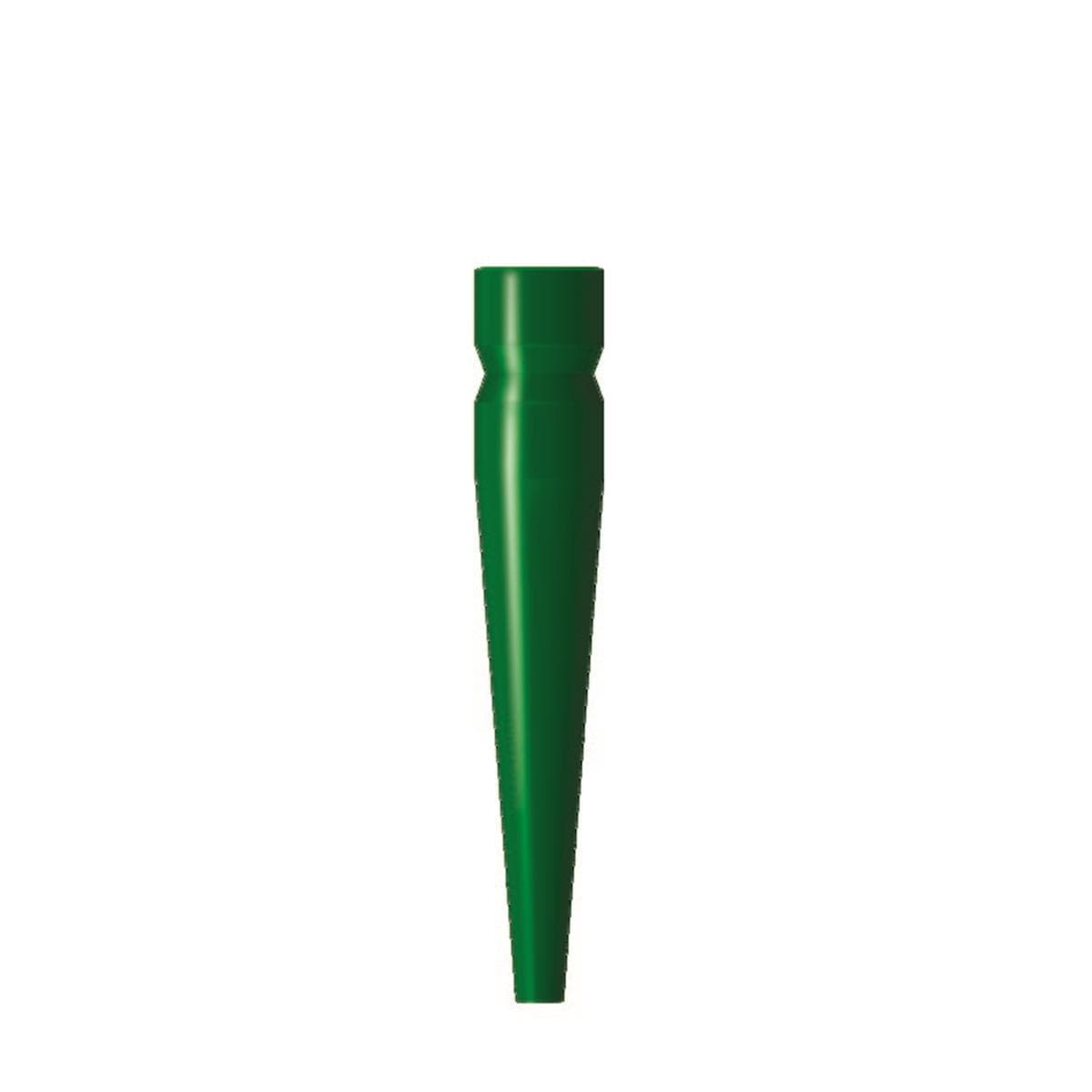 Tenons Coniques Calcinable L 12mm Vert - Bote de 40 - CONNECT'IC