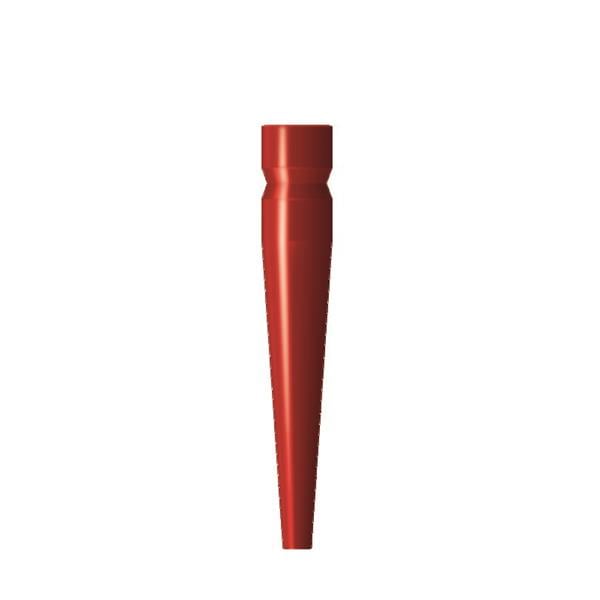 Tenons Coniques Calcinable L 13mm Rouge - Bote de 40 - CONNECT'IC