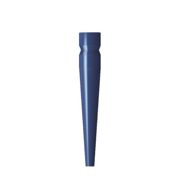 Tenons Coniques Calcinable L 14mm Bleu - Bote de 40 - CONNECT'IC