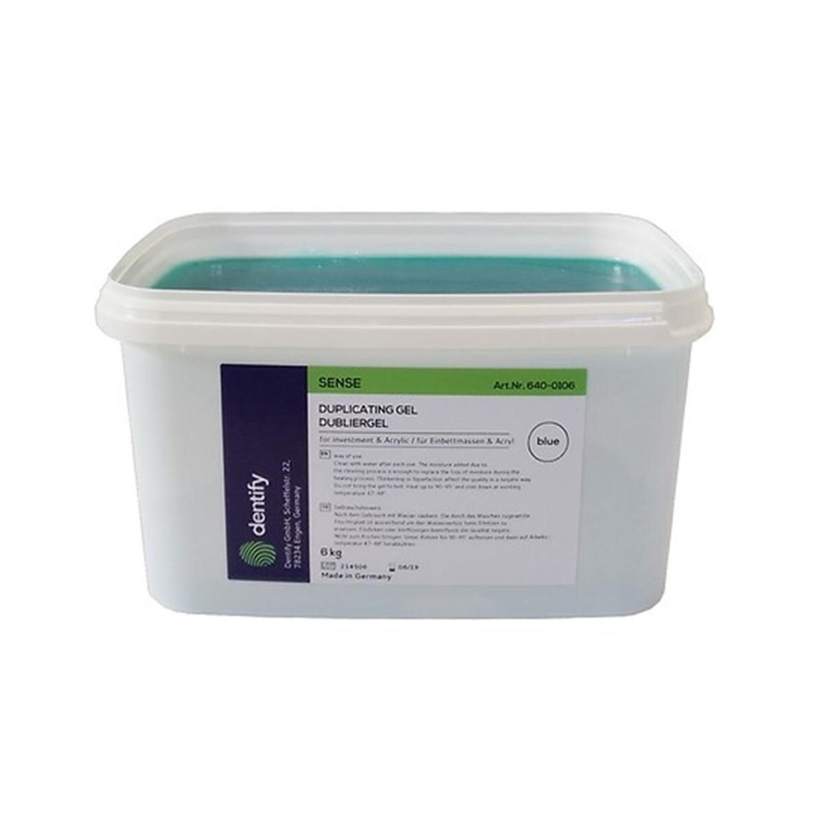 #GELATINE DUPLICATION SENSE 6KG 640-0106 DENTIFY