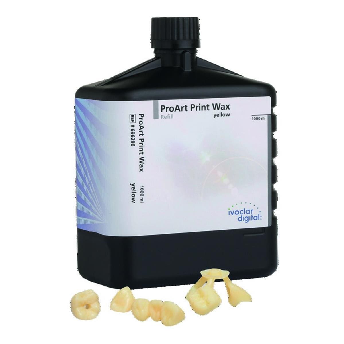 Rsine d'impression 3D ProArt Print Wax Yellow PrograPrint 1L IVOCLAR