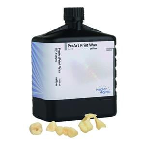 Rsine d'impression 3D ProArt Print Wax Yellow PrograPrint 1L IVOCLAR