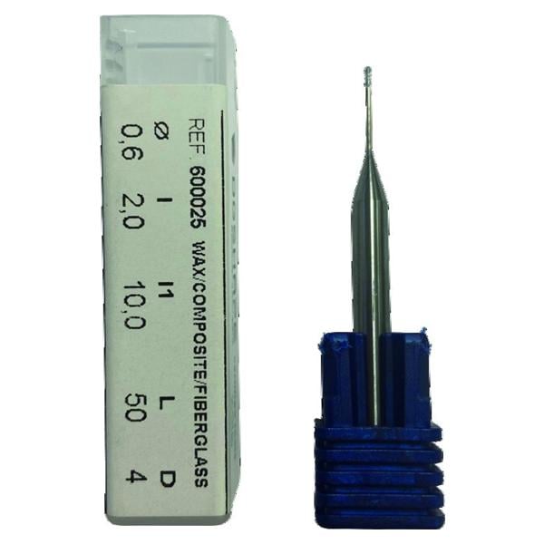 Fraise hmisphrique 2 lames 0,6 mm recharge Masterkit Roland DGSHAPE