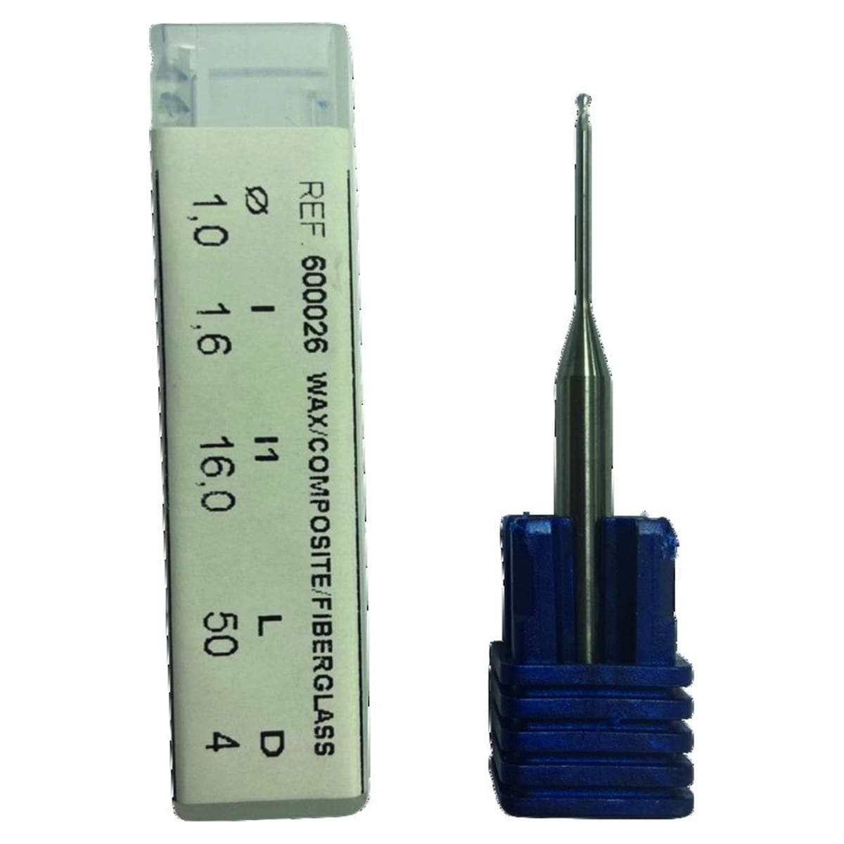 Fraise hmisphrique 2 lames 1 mm recharge Masterkit Roland DGSHAPE