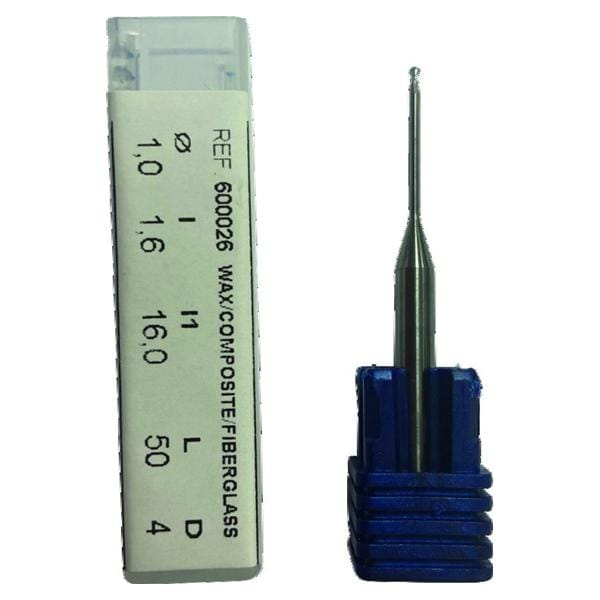 Fraise hmisphrique 2 lames 1 mm recharge Masterkit Roland DGSHAPE