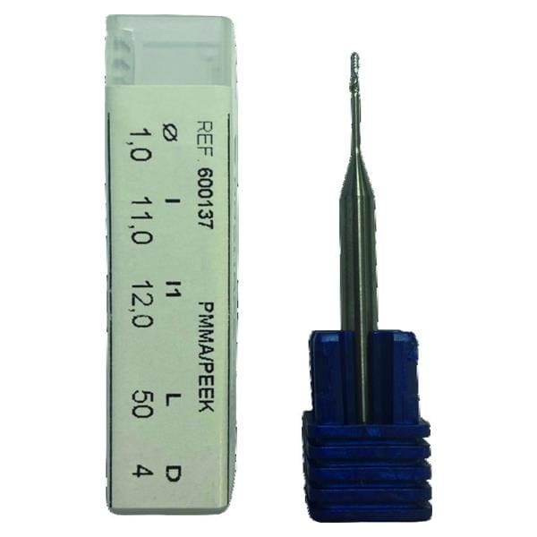 Fraise hmisphrique 1 lame 1 mm recharge Masterkit Roland DGSHAPE