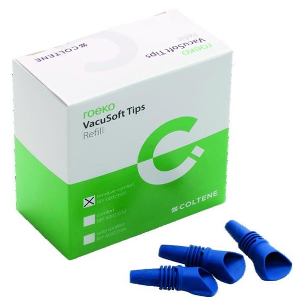 Rassort VacuSoft Embout bleu sensitive confort 50 pcs.