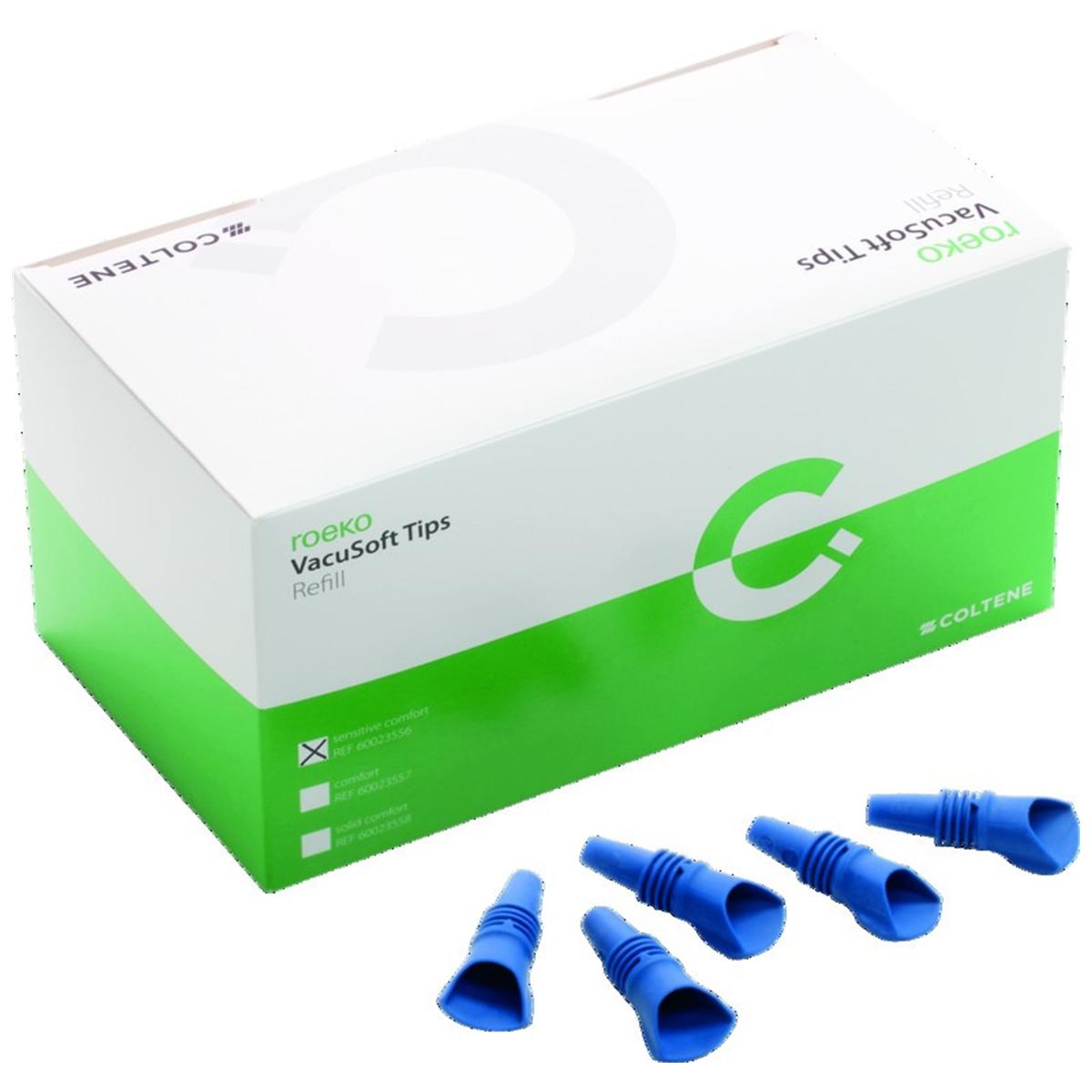 Rassort VacuSoft Embout bleu sensitive confort 200 pcs.