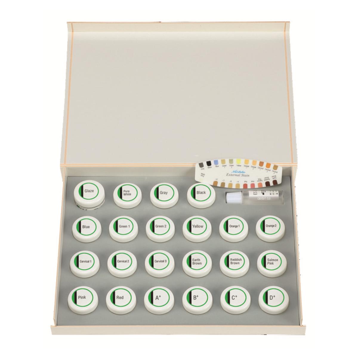 Coffret de poudres cramique - EX-3 External Stain Kit - Kuraray Noritake