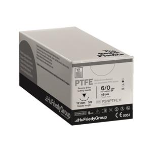 Fil de suture 6-0 PTFE Blanc C-3 3/8 RC - Boite de 12- HU FRIEDY