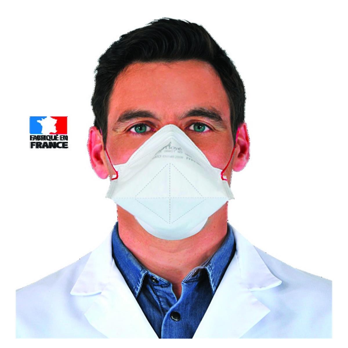 Masques de protection FFP2 BioX Biocide - Bote de 50 - Paul Boy