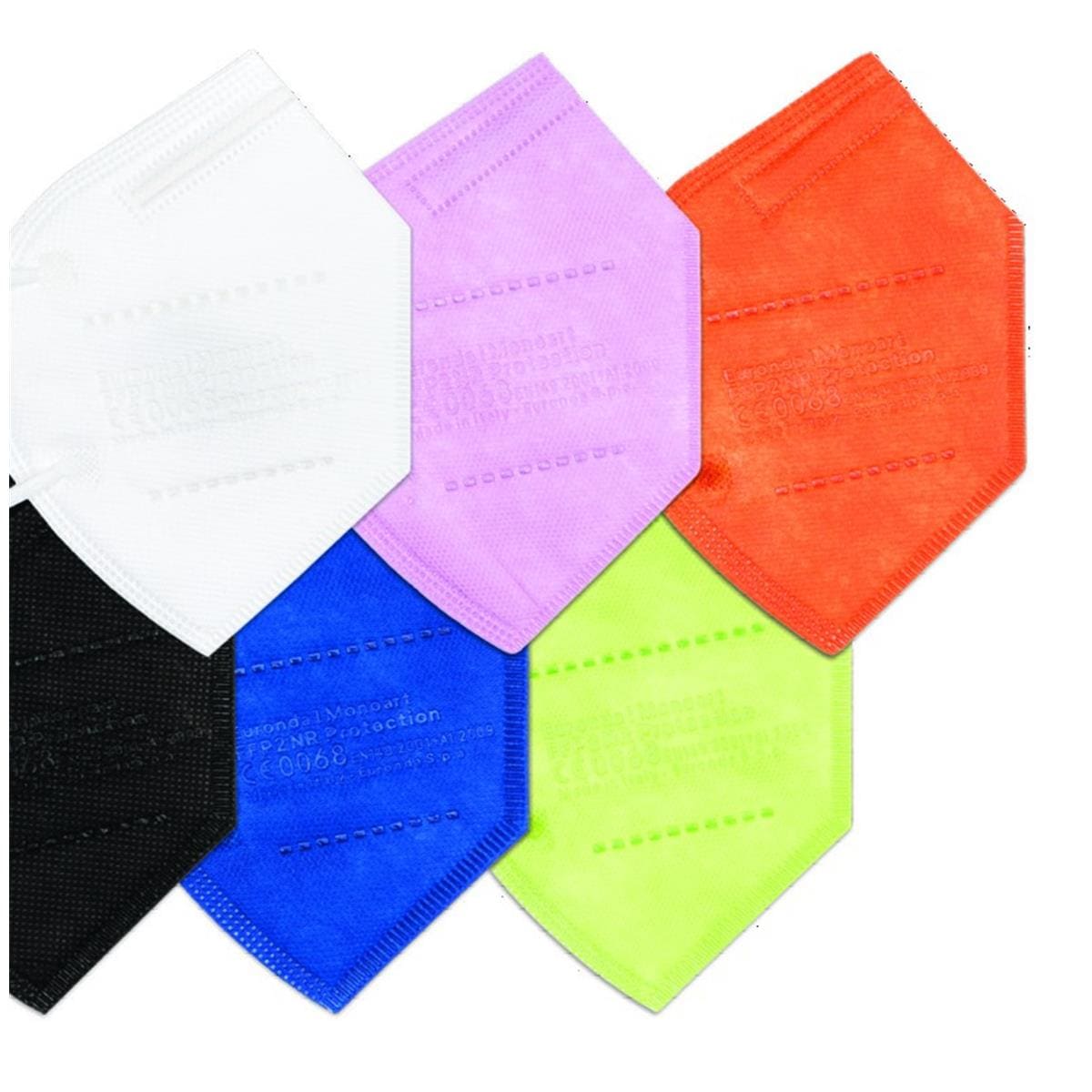 Masques Protection FFP2 NR - Lilas - Bote de 10 - EURONDA
