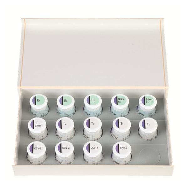 Coffret de poudres c�ramique - Enamel / Translucent - Complete Kit - Kuraray Noritake