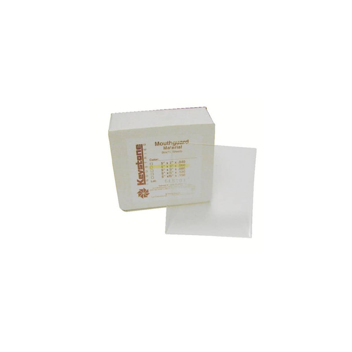 Plaques Mouthgard 120 Transparentes (25) KEYSTONE