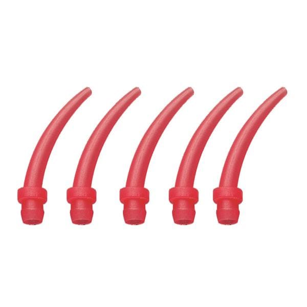 Embouts intra-oraux Rouge pour 50mL LV/XLV - Lot de 100 - DENTSPLY SIRONA
