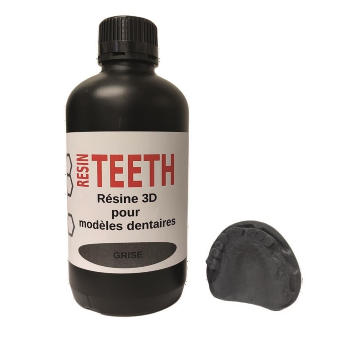 Rsine 3D Resin Teeth J-COM grise 1Kg
