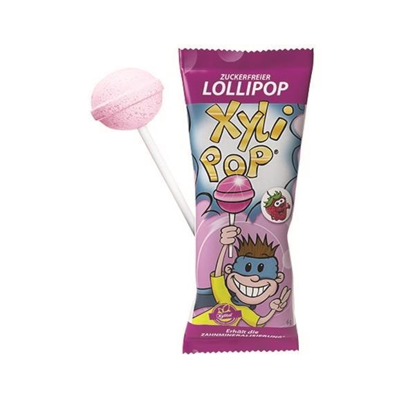 XYLIPOP SUCETTE FRAISE 6GM HAGER & WERKEN