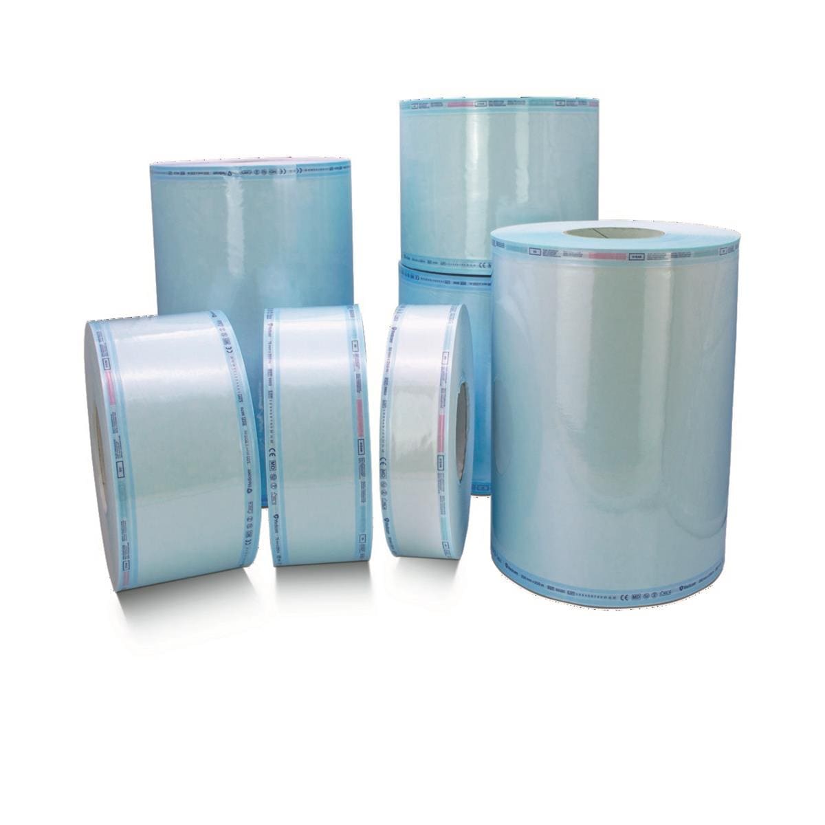 Gaines de strilisation - 1 Rouleau - 200mmx200m - MEDICOM