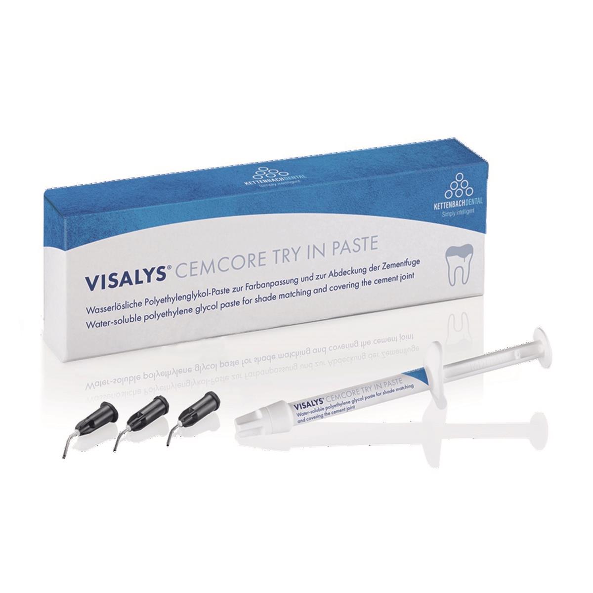 Visalys CemCore Try-In-Paste - Transluscent - KETTENBACH
