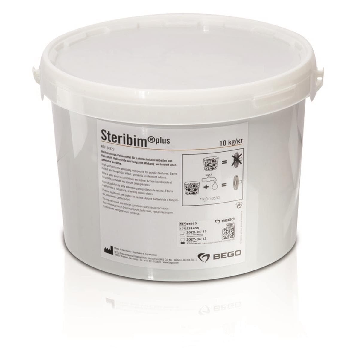 Steribim Plus BEGO - Le pot de 10 kg