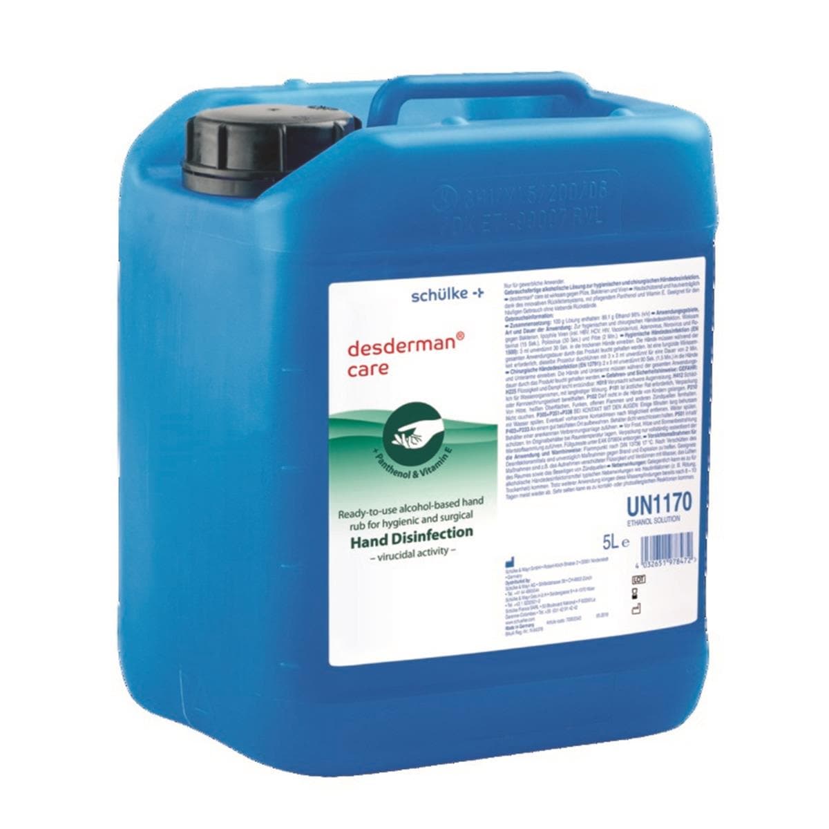 Solution hydroalcoolique Desderman Care 5L Schulke