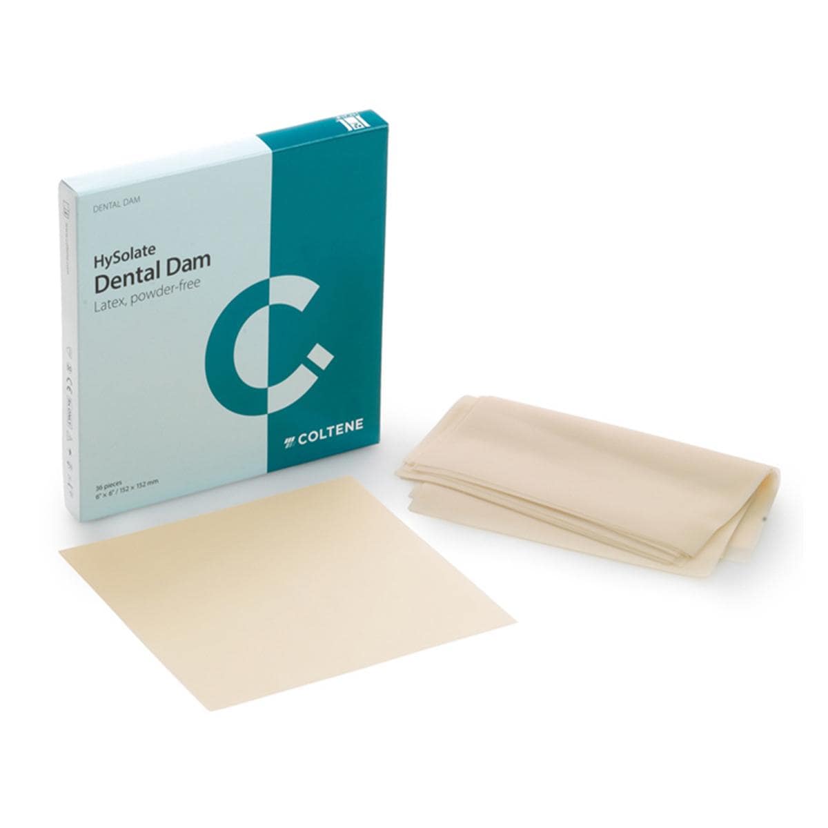 Digue Hysolate Light Epaisse 6x6 - Bote de 36 - COLTENE