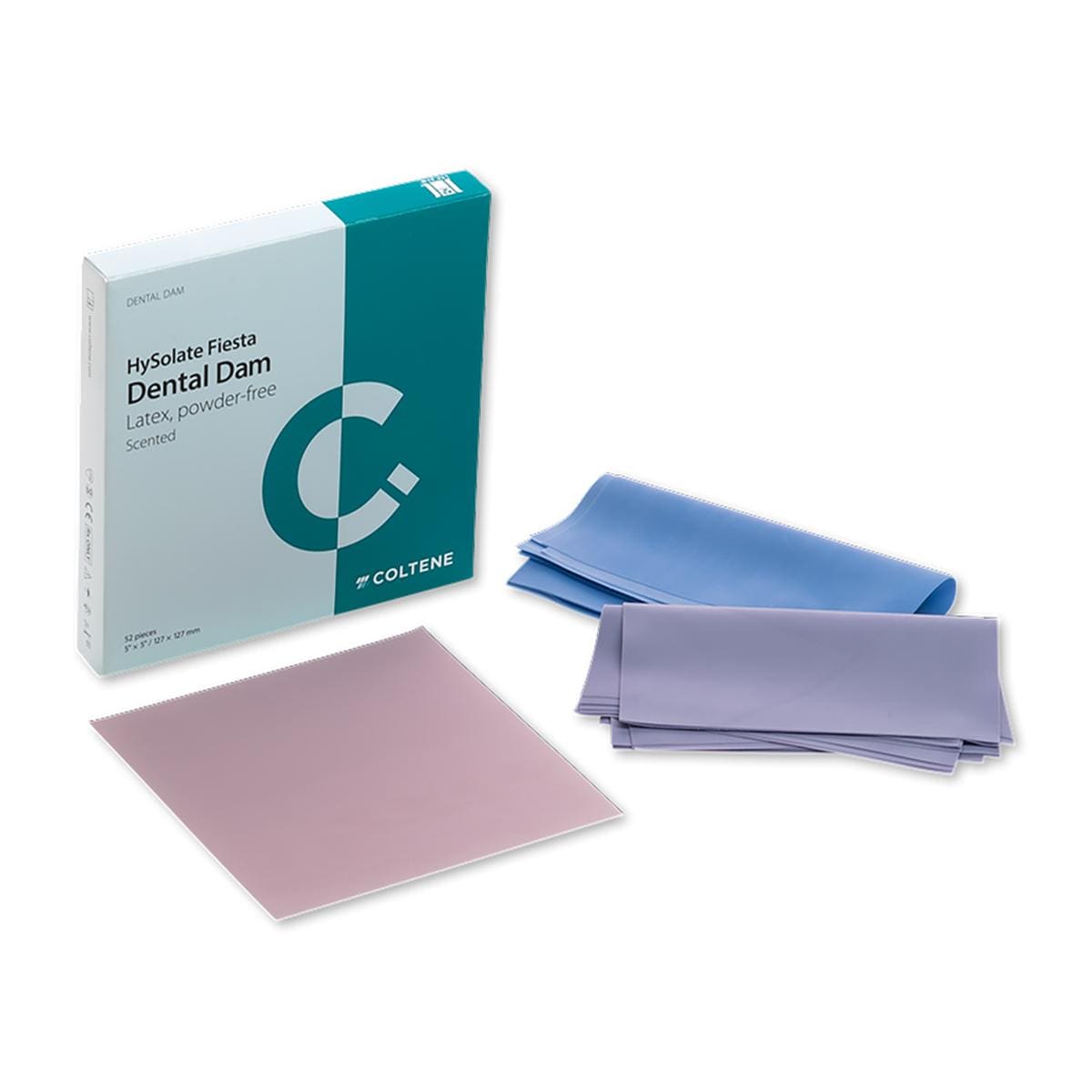 Digue Hysolate Fiesta Assortiment Fines 5x5 - Bote de 52 - COLTENE