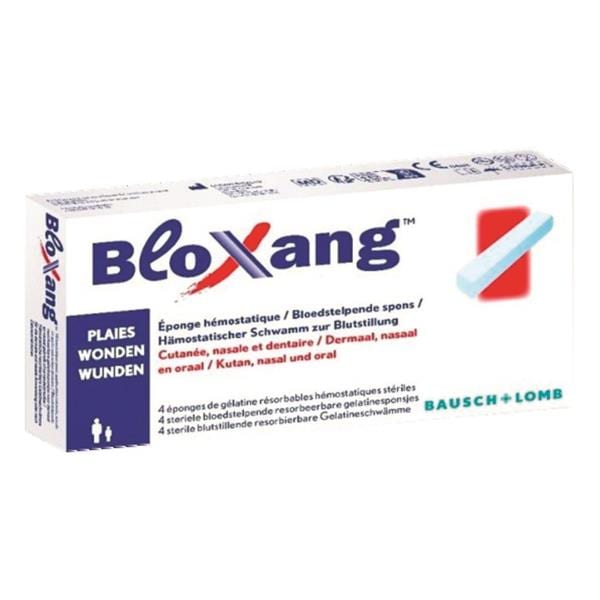 Eponges Hmostatiques BLOXANG - Bausch & Lomb - Boite de 4